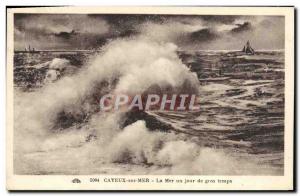 Old Postcard Cayeux Sur Mer La Mer A Day In Big Time