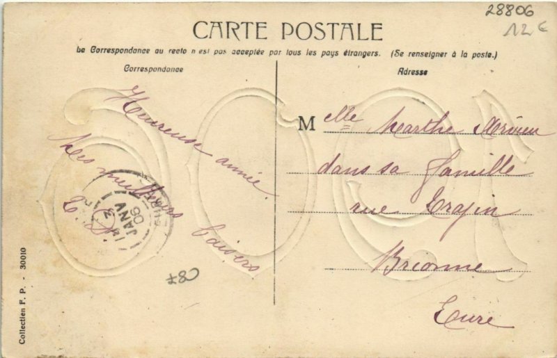 CPA BERNAY 1906 (28806)