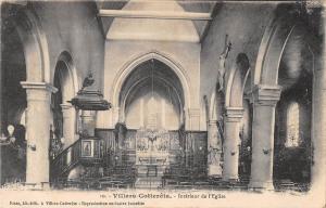 BF7154 villers cotterets interieur de l eglise france        France