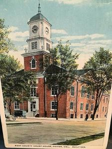 Postcard Kent County Court House in Dover, DE   T3