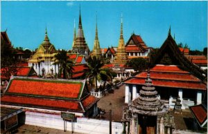 CPM AK THAILAND A bird's eye view of Wat Pho, Bangkok (345801)