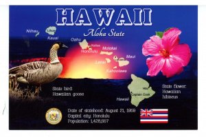 HI - Hawaii Map & Highlights   (continental size)