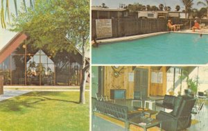 Mission Texas Tropical Valley Acres Mobile Home Park Vintage Postcard AA40348