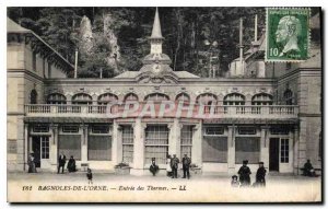 Postcard Old Cars of the Orne Entree des Thermes