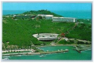 Fajardo Puerto Rico Postcard El Conquistador Hotel Complex c1950's Unposted