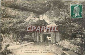 Old Postcard Surroundings of Saverne Cave Saint Vit