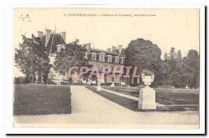 Nerondes Old Postcard Chateau de Fontenay North West Coast