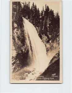 Postcard Narada Falls, Paradise River, Mt. Rainier National Park, Washington