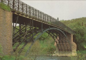 COALPORT BRIDGE, Shropshire - Vintage POSTCARD