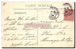 Postcard Old Valence (Drome) Park Jouvet