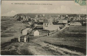 CPA ARROMANCHES - Vue générale prise de la FALAISE de Tracy (141513)