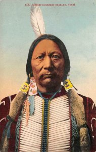 CHIEF BUCKSKIN CHARLEY Ute Indian Native Americana c1910s Vintage Postcard