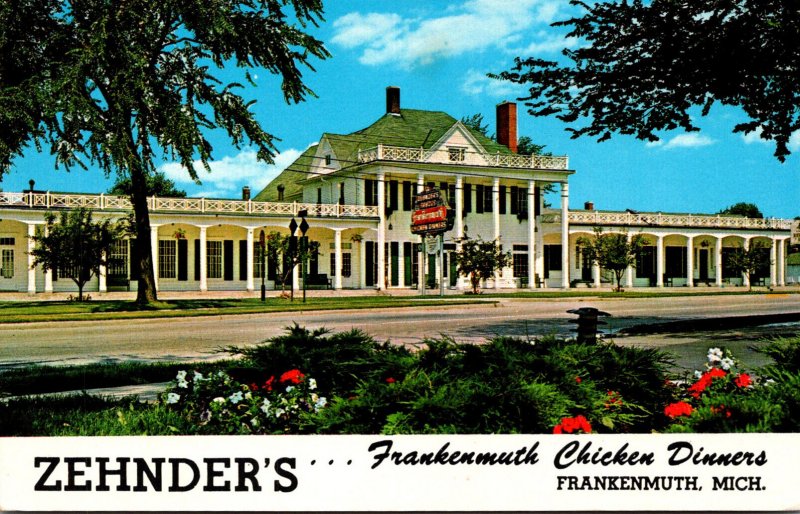 Michigan Frankenmuth Zehnder's Restaurant Famous Chicken Dinners