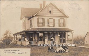 Summer Residence of Dr Steers - White Lake, New York NY  