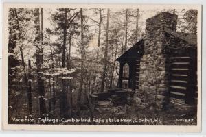 RPPC, Vacation Cottage, Cumberland Falls, Corbin KY