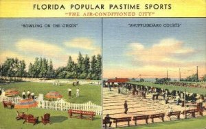 Shuffleboard - Sarasota, Florida FL