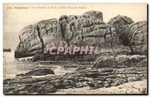 Penmarch Postcard The Old Toul rocks Hern (hole in the & # 39enfer)