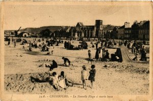 CPA CHERBOURG La Nouvelle Plage a marée basse (984859)