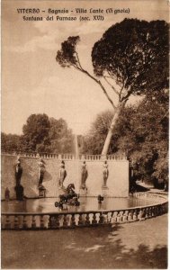 CPA VITERBO Villa Lante, Fontana del Parnaso ITALY (545443)