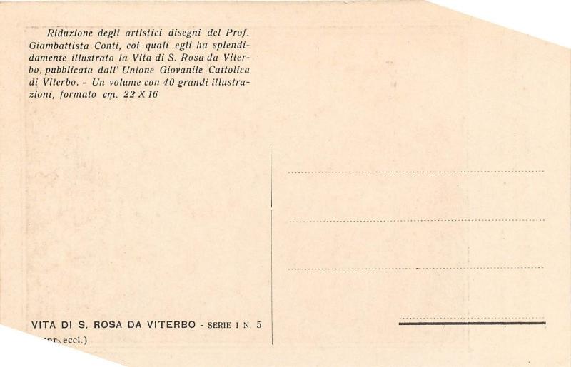 Religion Vita di santa Rosa di Viterbo 1930 piccola Rosa ascoltare prediche