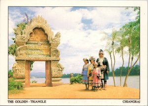 The Golden Triangle Chiangrai Thailand Postcard PC399