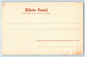 Cape Verde West Africa Postcard Washingtons Head São Vicente c1905 Antique