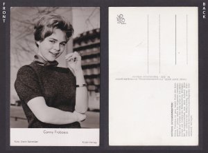 Vintage postcard GERMANY, Actress Cornelia Froboess