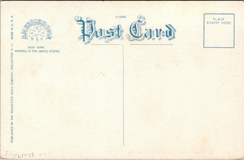 Vtg 1920's Memorial Art Gallery University Of Rochester New York NY Postcard