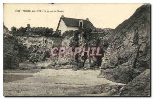 Old Postcard Piriac Sur Mer The Quare of Brenn