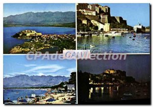 Postcard Modern Charm And Coulers De Calvi