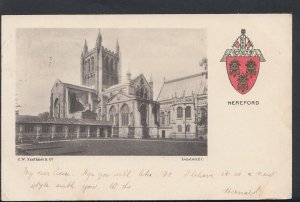 Herefordshire Postcard - Hereford Cathedral   RS5784