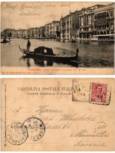 CPA AK VENEZIA Canal Grande e palazzo Cá d'Oro ITALY (521315)