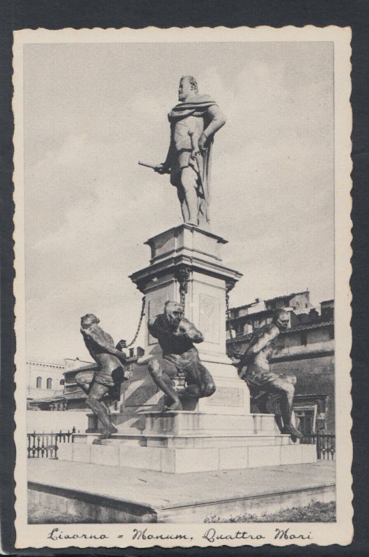 Italy Postcard - Livorno - Monument Quattro Mori   RS20008