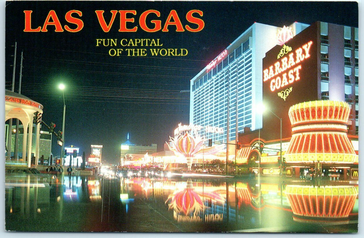 Postcard - Fun Capital of the World - Las Vegas, Nevada | United States ...