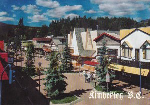 Street Scene Kimberley British Columbia Canada