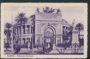 Italy Postcard - Palermo - Politeama Garibaldi    T1938