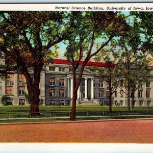 c1940s Iowa City, IA University Natural Science Building Greco-Roman UoI PC A252