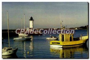 Postcard Modern Ile De Re La Flotte L'Entree du Port