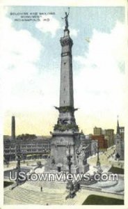 Soldiers' & Sailors' Monument - Indianapolis s, Indiana IN  