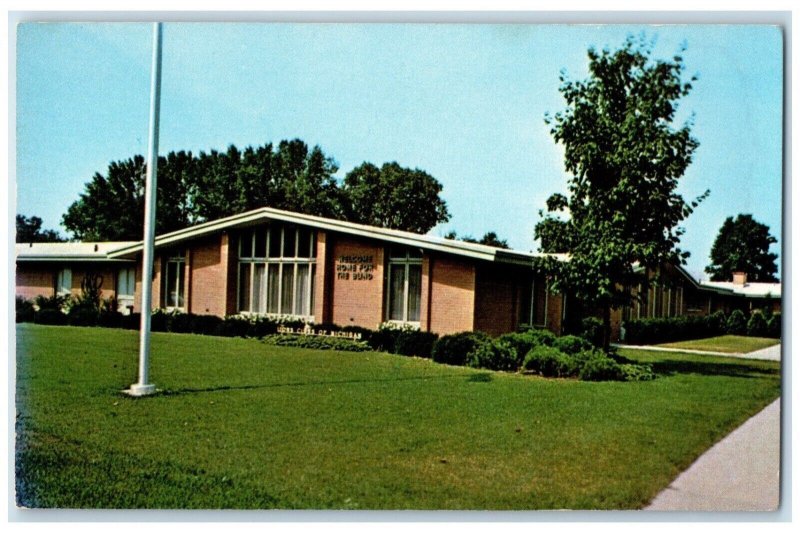 c1960 Welcome Home Blind Monroe Avenue Grand Rapids Michigan MI Vintage Postcard