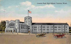 Lincoln Park High School Tacoma Washington 1914 postcard