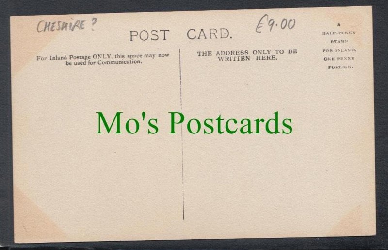 Unlocated Postcard- Rushton Cottage, Possibly Cheshire? SW3224