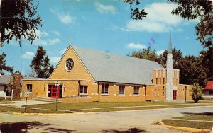 Culver Indiana 1978 Postcard St. mary's Of The Lake Church