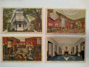 International Eastern Star Temple Vintage Set lot 14 postcards Washington D.C. 