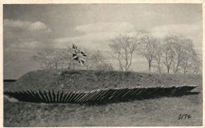 Vintage Postcard 1930's Carry Me Back To Old Virginia A British Fortification VA