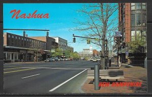 New Hampshire, Nashua - Main Street Looking North - [NH-226]