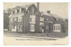 DE - Wilmington. New Century (Women's) Clubhouse ca 1904