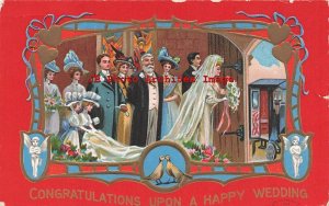 Wedding Scene, MW Taggart, Congratulations Upon A Happy Wedding