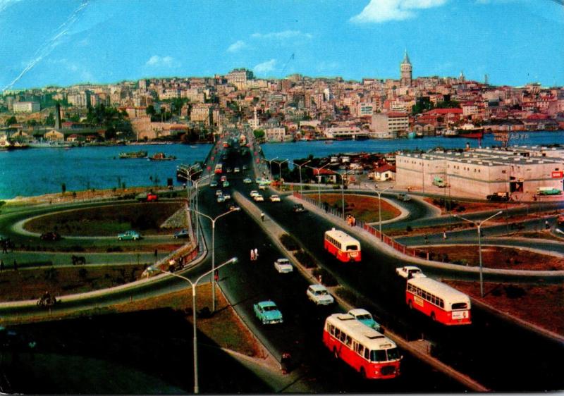 Turkey Istanbul Panoramic View 1975