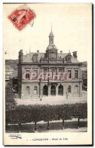 Old Postcard Longuyon City Hall